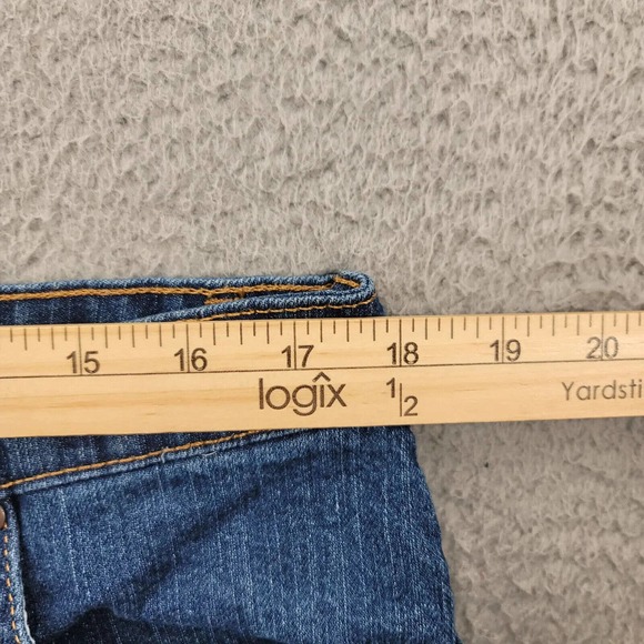 Kim Rogers Jeans Womens 16 Short‎ Blue Denim Straight Leg Medium Wash - Picture 12 of 12